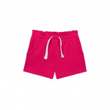 10SHORT 3J: Bright Pink Jersey Short (3-8 Years)